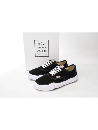 PKGoden Maison Mihara Yasuhiro MMY Hank OG Sole Canvas Low Black, NO.715 02