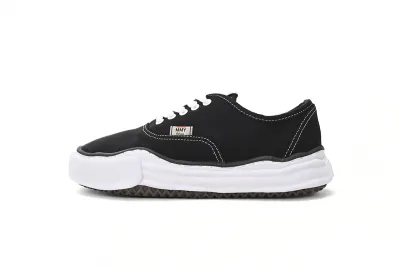 PKGoden Maison Mihara Yasuhiro MMY Hank OG Sole Canvas Low Black, NO.715 01