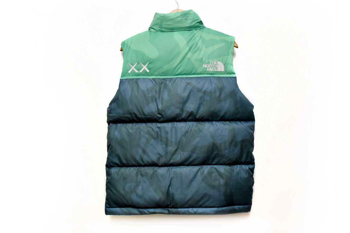 PKGoden  |  TheNorthFace Nuptse Vest Green CamouFlage
