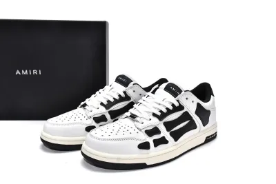 PKGoden AMIRI Skel Top Low Full Whtie Black, MFS003-111 02