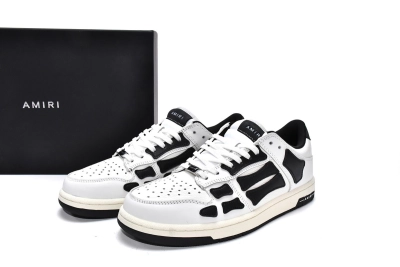 PKGoden AMIRI Skel Top Low Full Whtie Black, MFS003-111 02