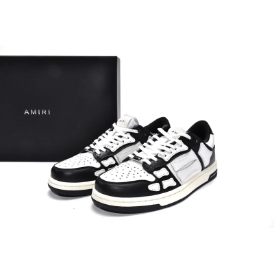 PKGoden  |  AMIRI Skel Top Low White Black, MFS003-004 01