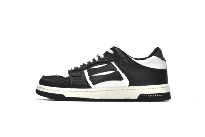 PKGoden AMIRI Skel Top Low Black White, MFS003-004 01