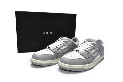 PKGoden  |  AMIRI Skel Top Low White Grey, MFS003-043 02