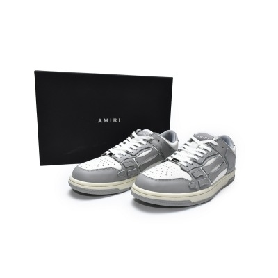 PKGoden  |  AMIRI Skel Top Low White Grey, MFS003-043 02