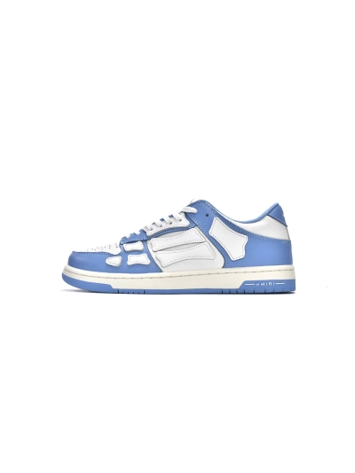 PKGoden  |  AMIRI Skel Top Low White Blue, MFS003-462 01
