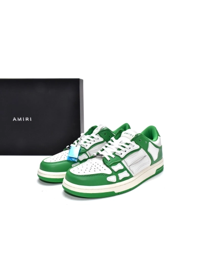 PKGoden  |  AMIRI Skel Top Low White Green, MFS003-344 02