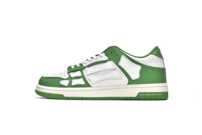 PKGoden  |  AMIRI Skel Top Low White Green, MFS003-344 01
