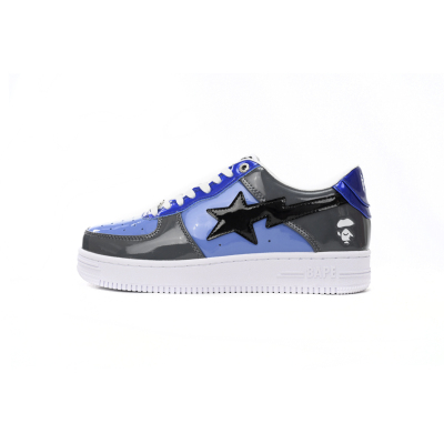 PKGoden {20$ OFF, Litmited Time}  A Bathing Bapesta Sk8 Sta Low Blue Mirror Surface 02