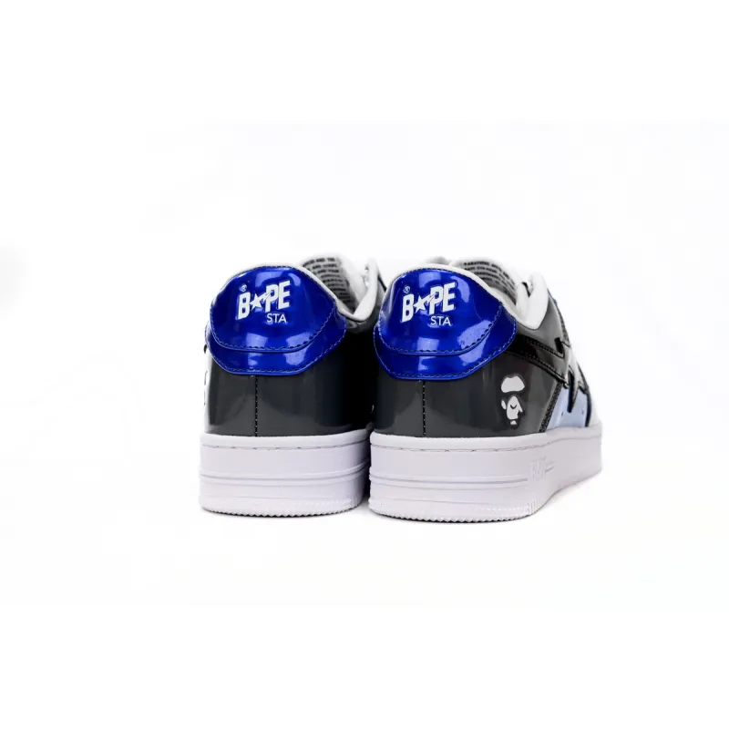 PKGoden {20$ OFF, Litmited Time}  A Bathing Bapesta Sk8 Sta Low Blue Mirror Surface