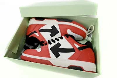 PKGoden  OFF-WHITE Out Of Office White, red, and Black OMIA189 C99LEA00 12510 02