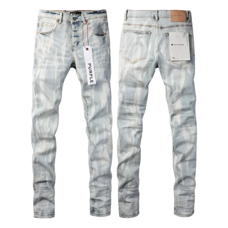 New Purple Brand Fashion Men Blue Jeans