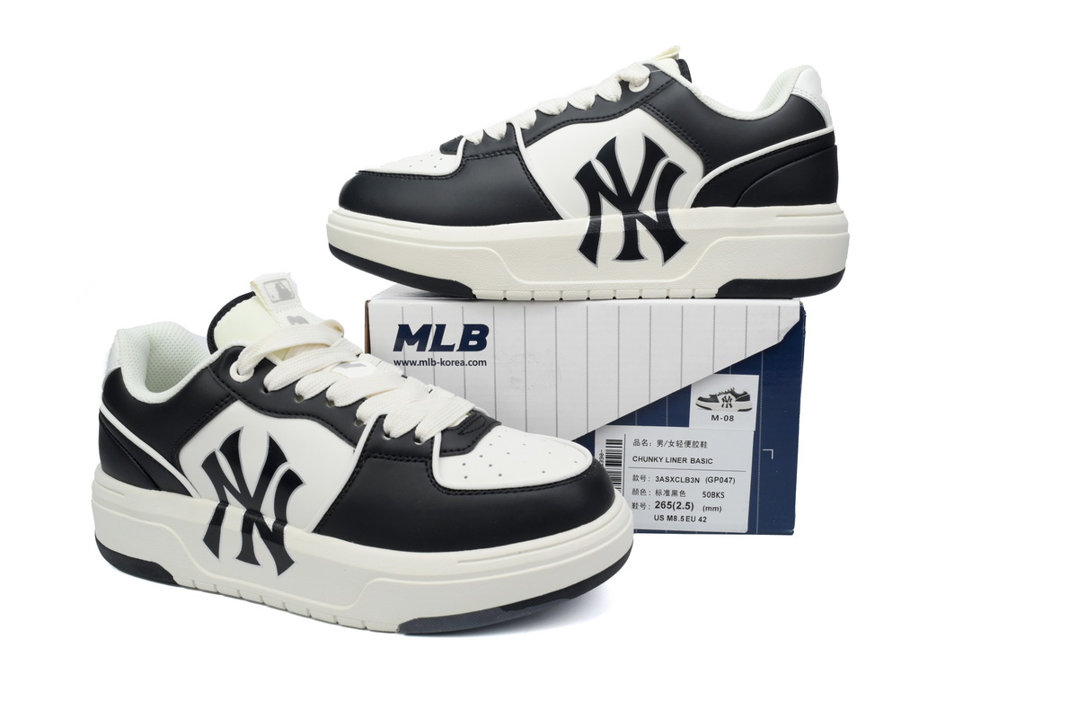 PKGoden Giày MLB Chunky Liner New York Yankees Black 3ASXCLB3N-50BKS
