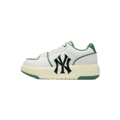 PKGoden Giày MLB Chunky Liner New York Yankees White Green 3ASXCA12N-50GNS 01