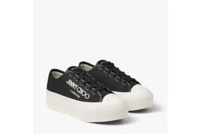 PKGoden Jimmy Choo PALMA MAXI/F Black White 02