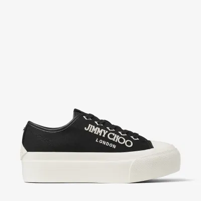 PK Jimmy Choo PALMA MAXI/F Black White 01