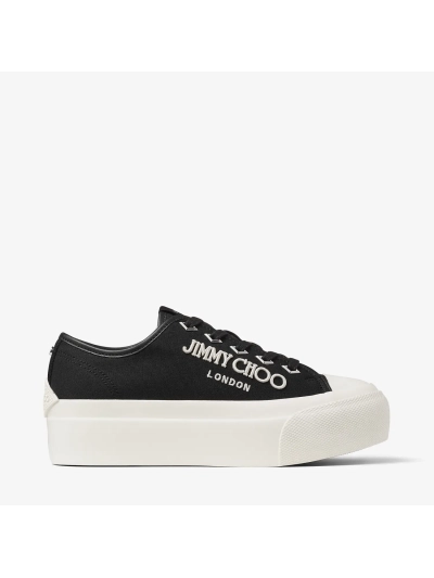 PKGoden Jimmy Choo PALMA MAXI/F Black White 01