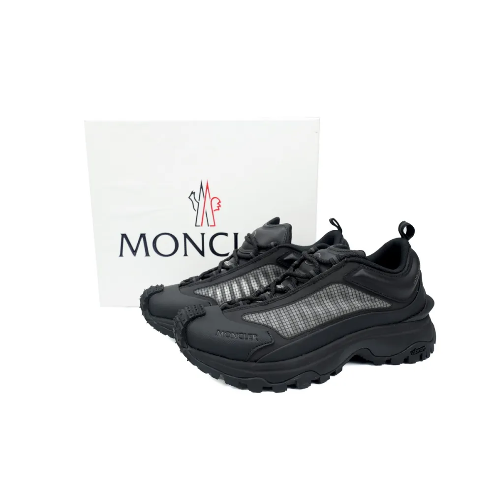 PKGoden Moncler Trailgrip Leather Black All Black Mesh I109A 4M00130 M2808