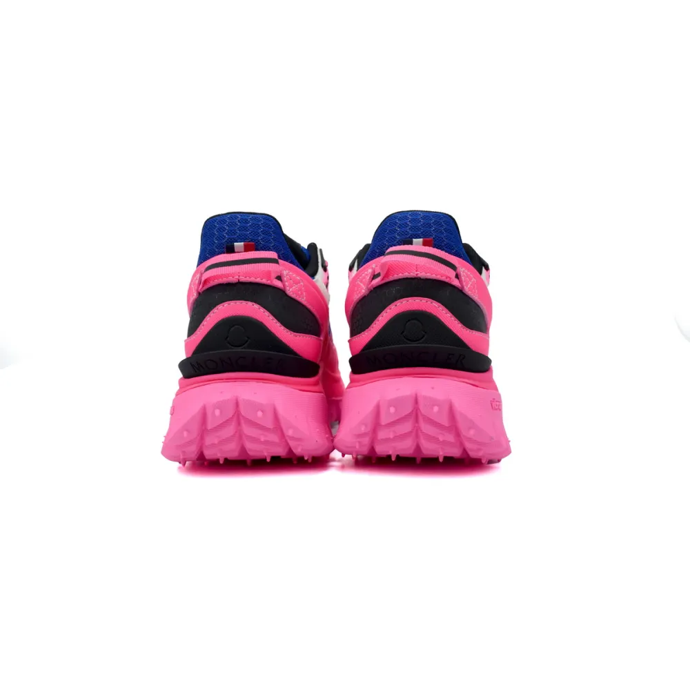 PKGoden Moncler Trailgrip Leather Black Blue Pink 4M00010 M2670