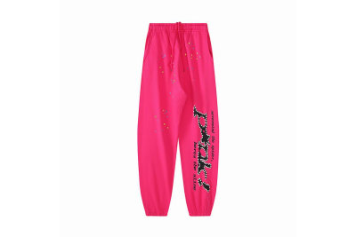 Sp5der Pink Pants 1247201 01