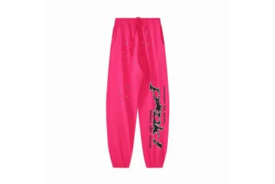 Sp5der Pink Pants 1247201 01