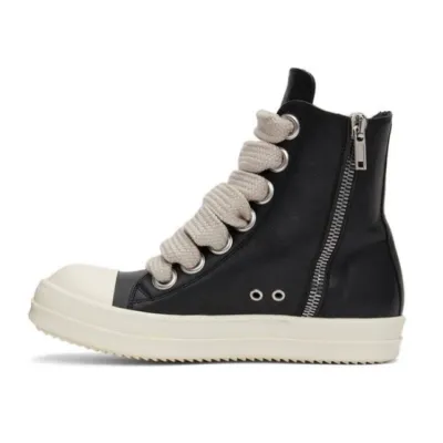 PKGoden Rick Owens DRKSHDW Jumbo Lace High Black 01