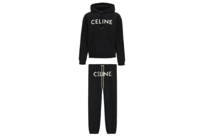 CELINE TRACKSUIT BLACK SET 01