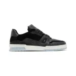 Louis Vuitton Trainer Black Monogram 1A8PUA