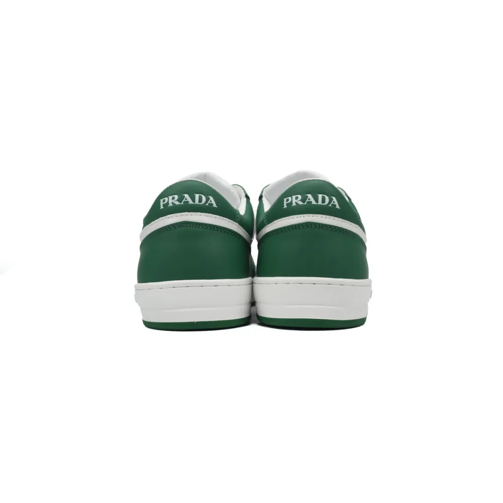 PKGoden Prada Downtown Low Sneakers White Green