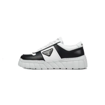 PKGoden Prada Sneakers Black and White 01