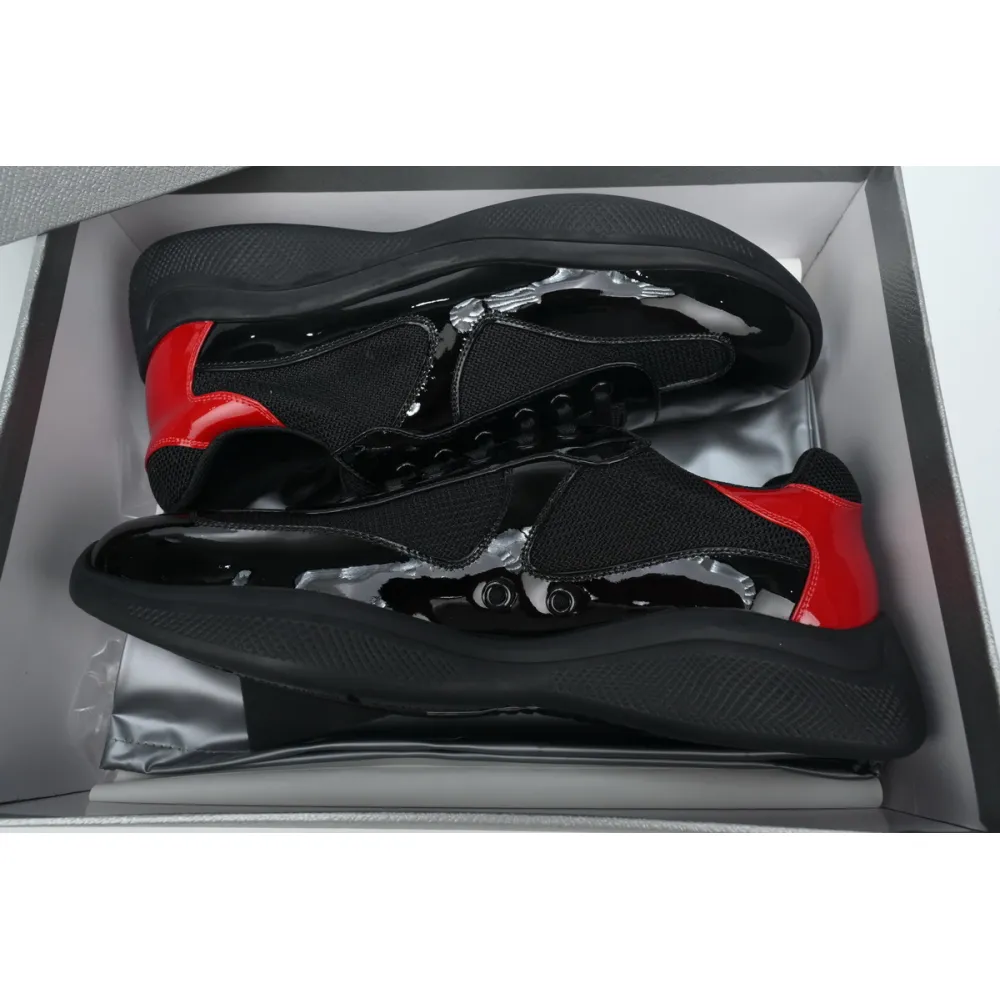 PKGoden Prada Sneakers Black Red