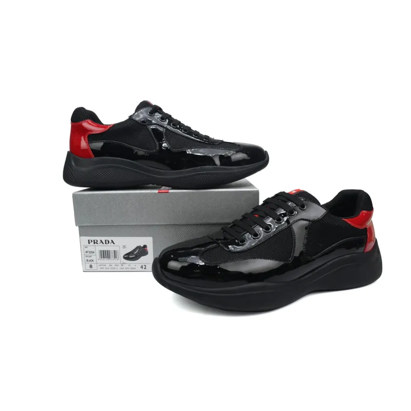 PKGoden Prada Sneakers Black Red