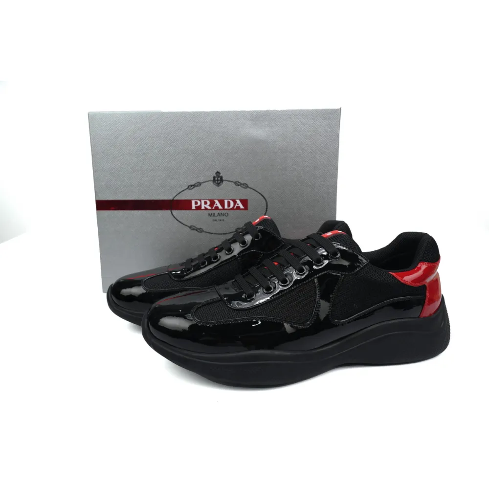 PKGoden Prada Sneakers Black Red