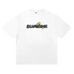 Supreme T-shirt Black White 007