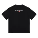 Supreme T-shirt Black White 008