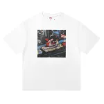 Supreme T-shirt Black White 008