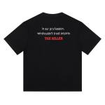 Supreme T-shirt Black White 009