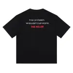 Supreme T-shirt Black White 009