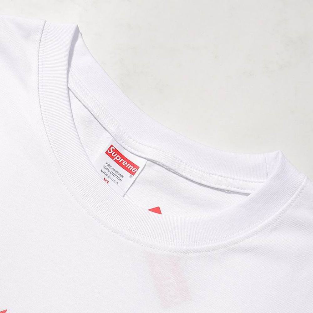 Supreme T-shirt White 011