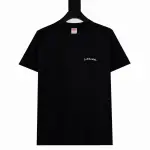 Supreme T-shirt Black White 012