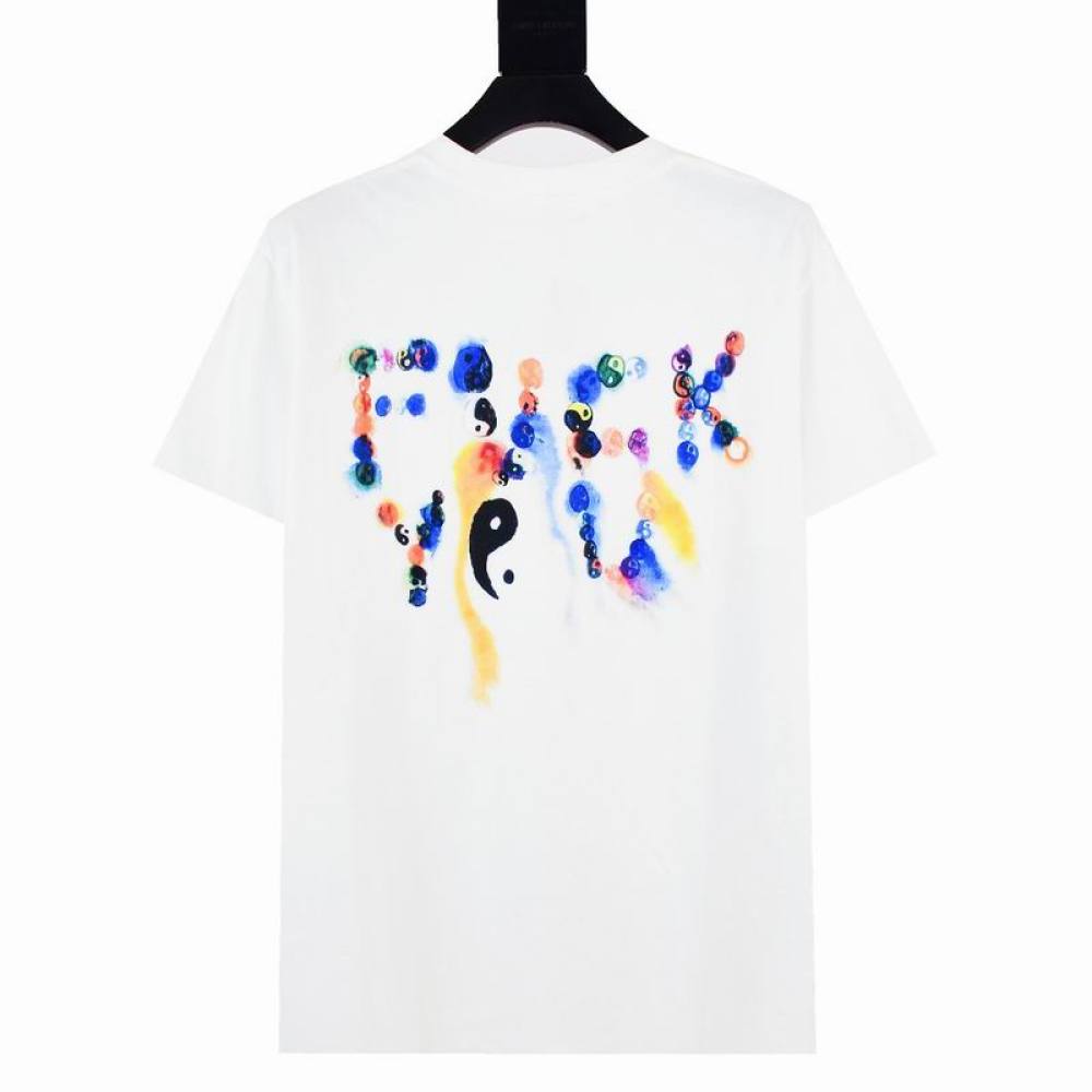 Supreme T-shirt Black White 012
