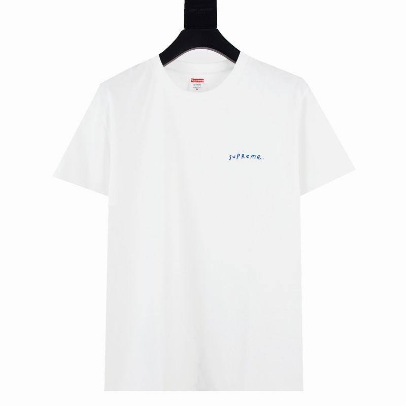 Supreme T-shirt Black White 012