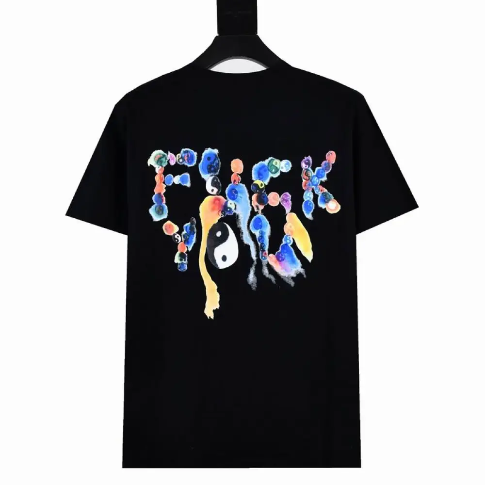 Supreme T-shirt Black White 012