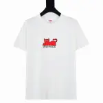 Supreme T-shirt Black White 014