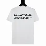 Supreme T-shirt Black White 022