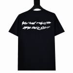 Supreme T-shirt Black White 022