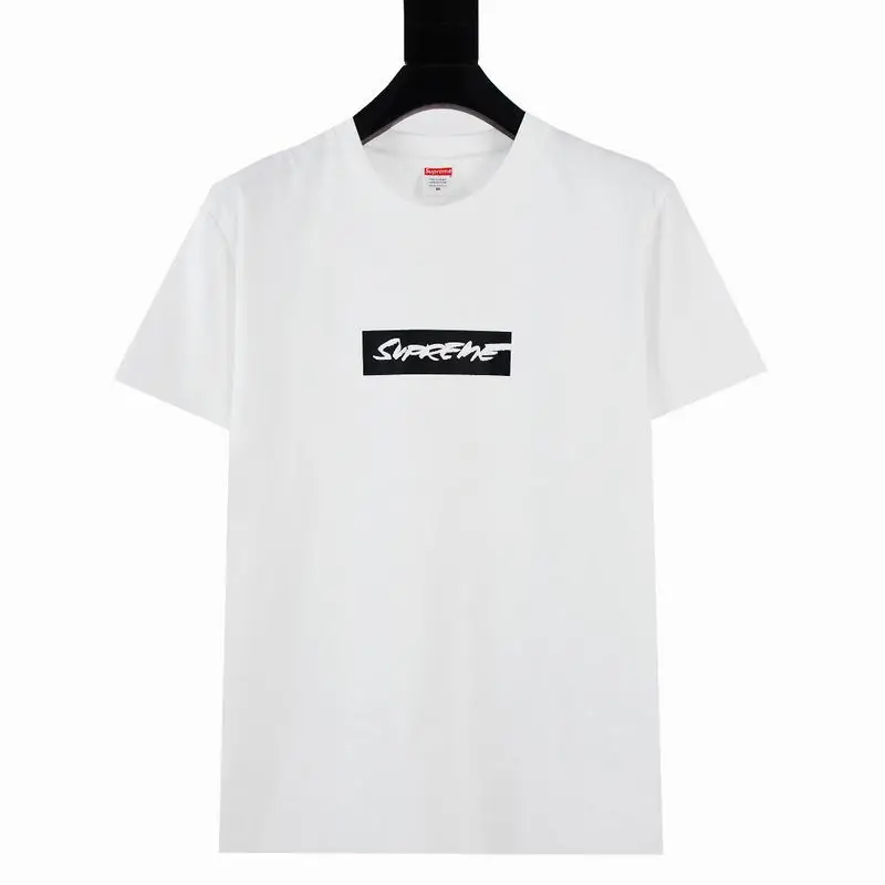 Supreme T-shirt Black White 022