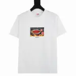 Supreme T-shirt Black White 025