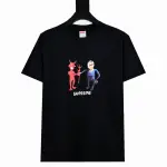 Supreme T-shirt Black White 027