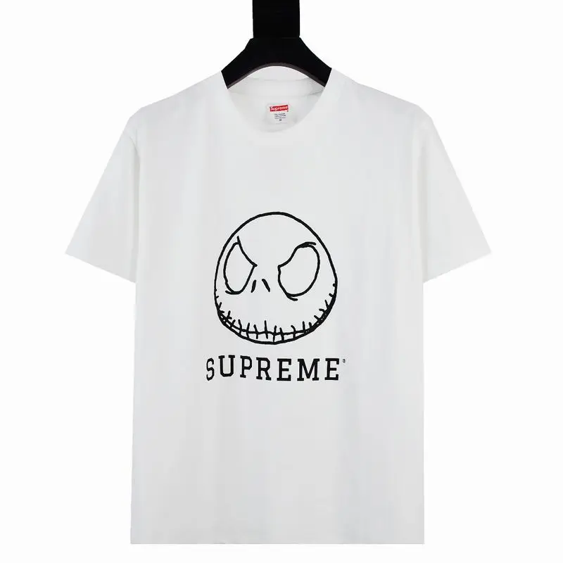 Supreme T-shirt Black White 029